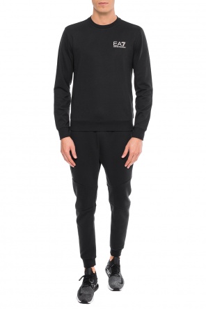 Logo-printed sweatshirt, zdjęcie 2 Logo-printed sweatshirt od EA7 Emporio Armani